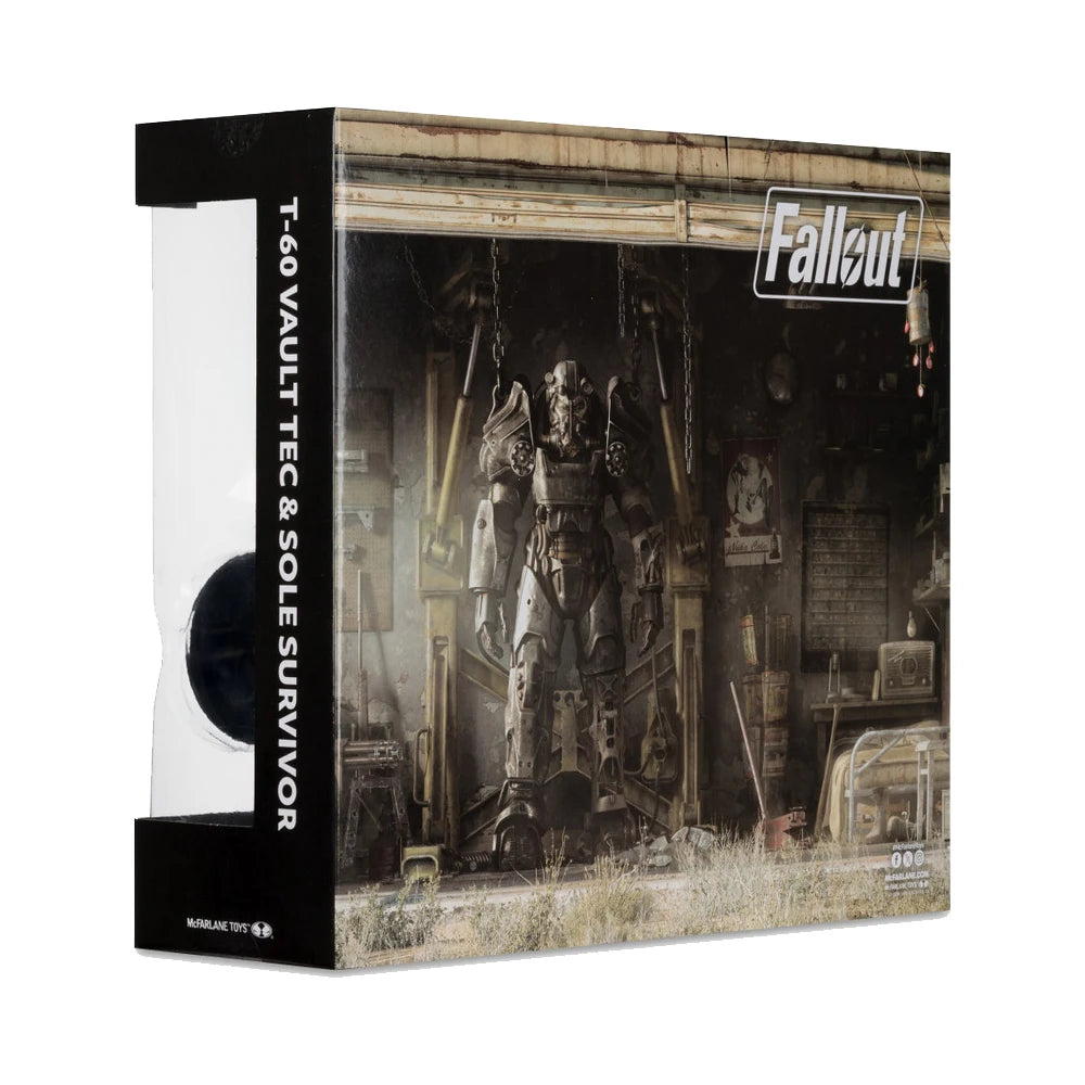 McFarlane Toys T-60 Vault Tec & Sole Survivor (Fallout New Vegas) 2-Pack 7
