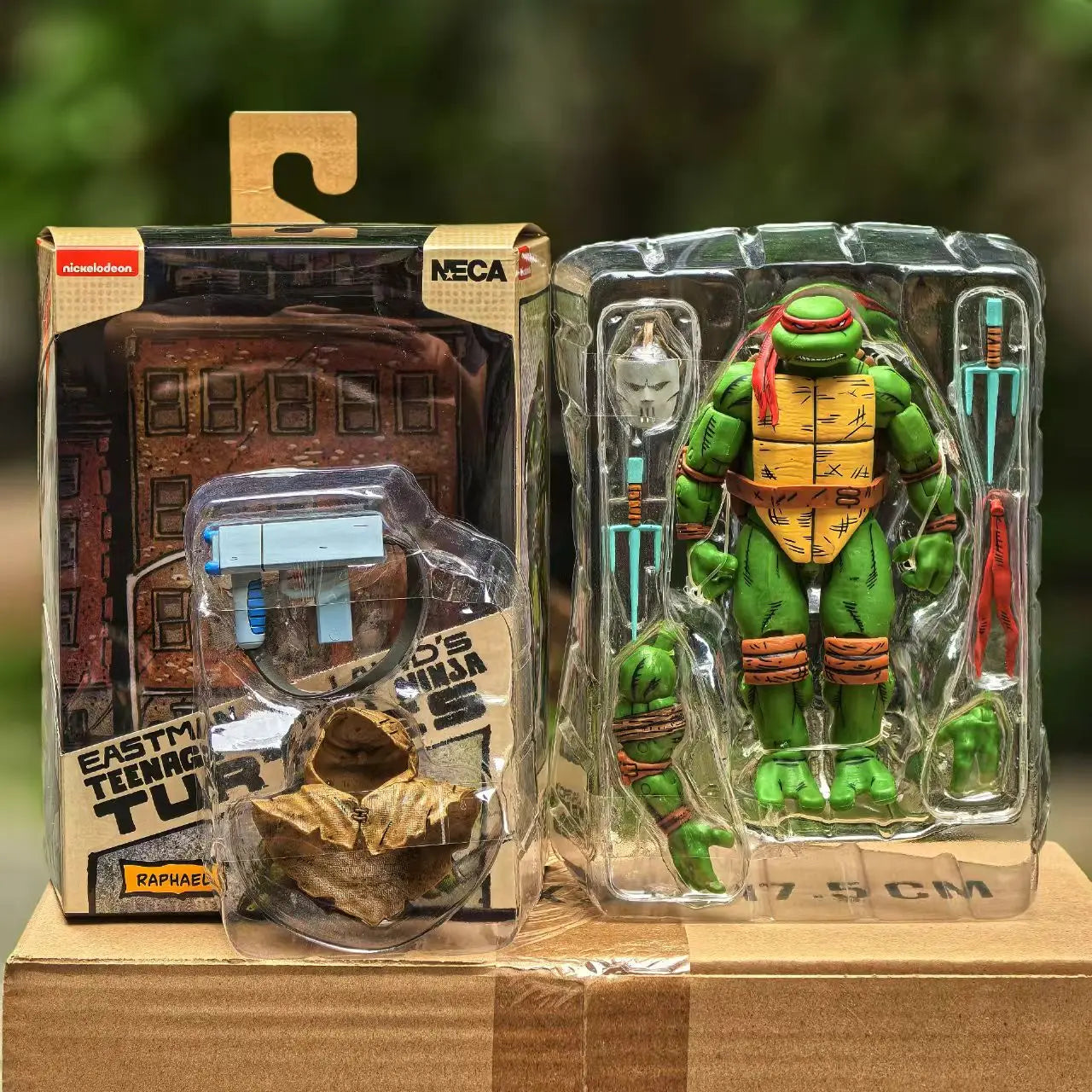 2025 New Model NECA Ninja Turtles Anime Returns To New York Action Doll Tmnt Leo Raphael 15cm Toy Doll Children'S Birthday Gift