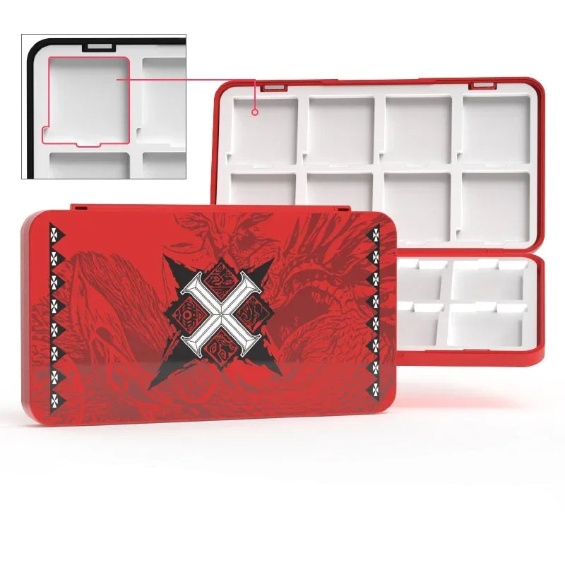 Portable 16-Slot Game Card Holder Storage Case for Nintendo 3DS, 3DSXL, 2DS, 2DSXL, DS, and DSi