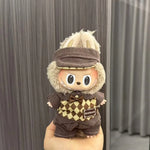 17cm Labubu V2 V1 Trendy Clothes Outfit Accessories Idol Doll Clothing for Kid Gift Labubu Ropa