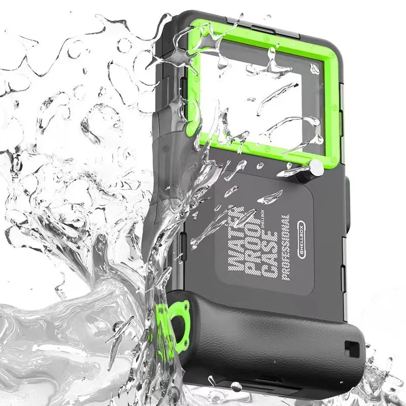 Waterproof Phone Case Holsters & 15m Diving 50ft Swimming Premium Protective Housing & Lanyard For iPhone Samsung 6.8