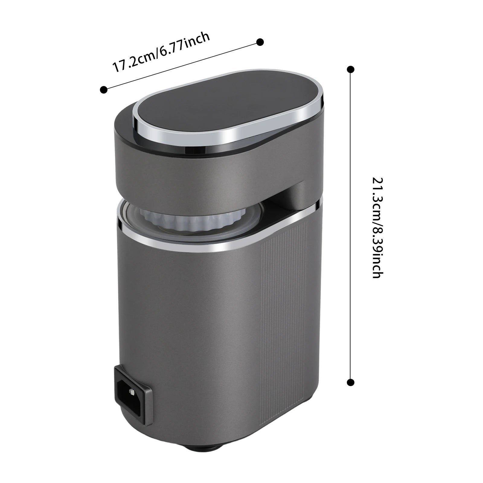 150ml Mini Coffee Machine 600W Portable Grey Travel Espresso Maker 15 bar 85-95℃ Coffee Latte Machine with touch screen panel