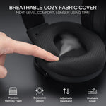 Redragon H858 3-Mode Wireless Gaming Headset 7.1 Surround Sound 53 mm Drivers Noise-canceling Microphone Over-Ear Headphones