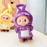 Labubu Doll Clothes Penguin Shark Bee Dinosaur Onesie - Cute Animal Jumpsuit for 17cm Pullip Blythe OB11 BJD