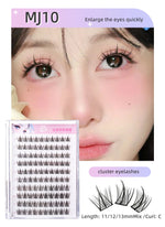 Yelix large capacity Self-Adhesive Eyelashes No Glue Fake Lashes Extensions Reusable for Makeup Soft Mink Eyelashes
