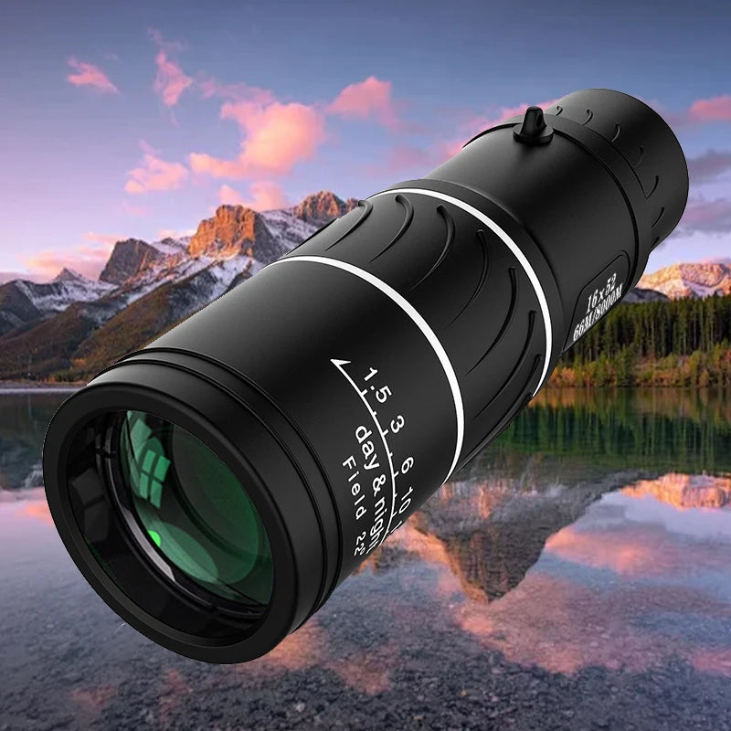 Portable Handheld 16X52 Powerful Monocular Telescope Zoom Binoculars Long Range For Outdoor Camping Bird Watching Tools