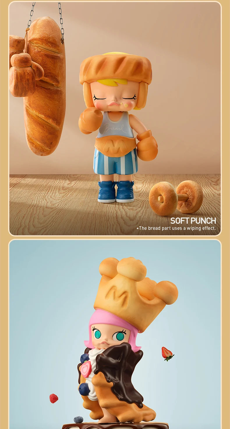 POP MART MOLLY Carb-Lover Series Mystery Box – 1PC/12PCS Blind Box Collectible Figure (Official POPMART Figurine)