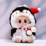 for 17cm Labubu Doll Clothes Fashion Clothes Penguin Snowman Plush Sets Doll Clothes Christmas Dolls Accessories Gifts