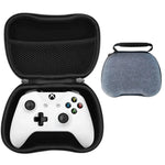 Travel Controller Case Compatible with Switch Pro Controller PS5 Controller Xbox Controller Compact Hard Shell Carrying Case
