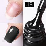 BORN PRETTY Milky Pink Rubber Base Gel Nail Polish Glitter 15ml Semi-Permanent Varnish Soak Off Self Leveling UV LED Gel