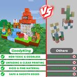 Magnetic Building Blocks Mine World Cube Magnet World Set for Kid Age DIY Model Children Stem Best Montessori Sensory Toy