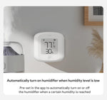 Smart WiFi/Zigbee Temperature and Humidity Sensor Indoor Hygrometer Thermometer with LCD Display Support Home Assistant Zigbee2m