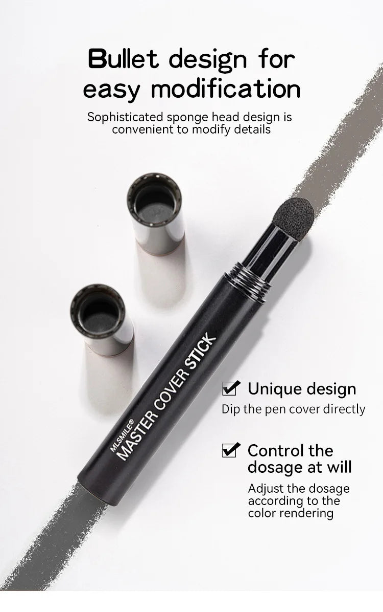 Hair Line Modified Repair Stick Pen Instantly Black Root Cover Up Natural Hair Filling Hairline Shadow Powder Hair Coverage