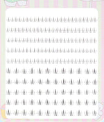 5-7mm Air Lower Eyelashes Fairy Fake LashesSegmented Natural Under Lashes Manga Bottom Lashes Makeup Eyelash Makeup Tool10 Rows