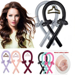 Heatless Hair Curler Curling Rod Headband No Heat Silk Ribbon Curls Hair Roller Curlers for Hair Straightener Hair Styling Tools