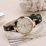 Women's Fashionable Minimalist Luxurious Quartz Watch Leather Dial