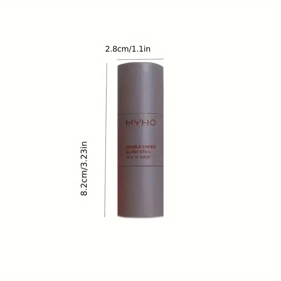 Blush Stick Double-ended Expansive Color Natural Long Lasting Matte Makeup Monochrome Creamy Rouge Blush Stick