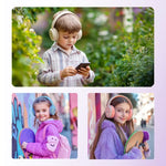 Disney Stitch P2961 Headphones Bluetooth Gaming Sport Over Ear Headset Noise Reduction Surround Sound Wireless Child Earphones