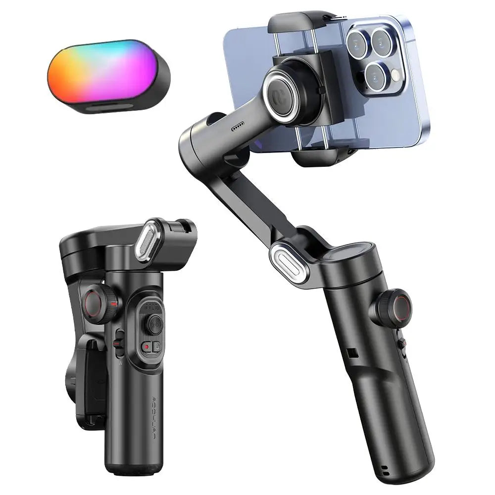 Smart XE 3-Axis Smartphone Gimbal Stabilizer with Fill Light