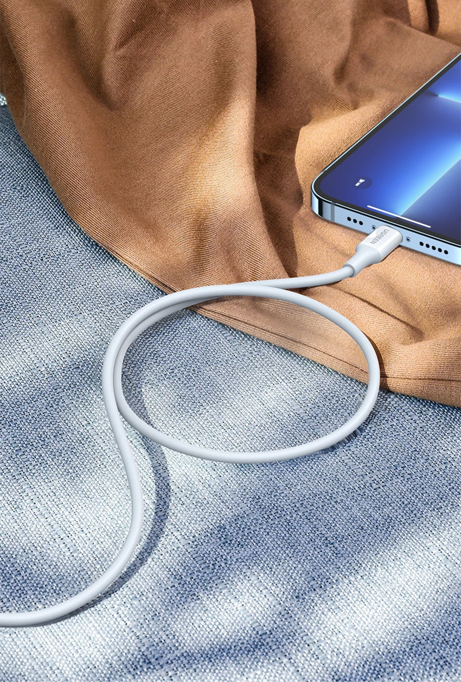 UGREEN MFi USB to Lightning Cable for iPhone 14 13 12 Pro Max 2.4A Fast Charging for iPhone for iPad Phone Data Cable