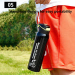 500ML Outdoor Sport Bicycle Water Bottle Vacuum Stainless Steel Cycling Water Cup Thermo Drink Mug Travel Cycling Equipment