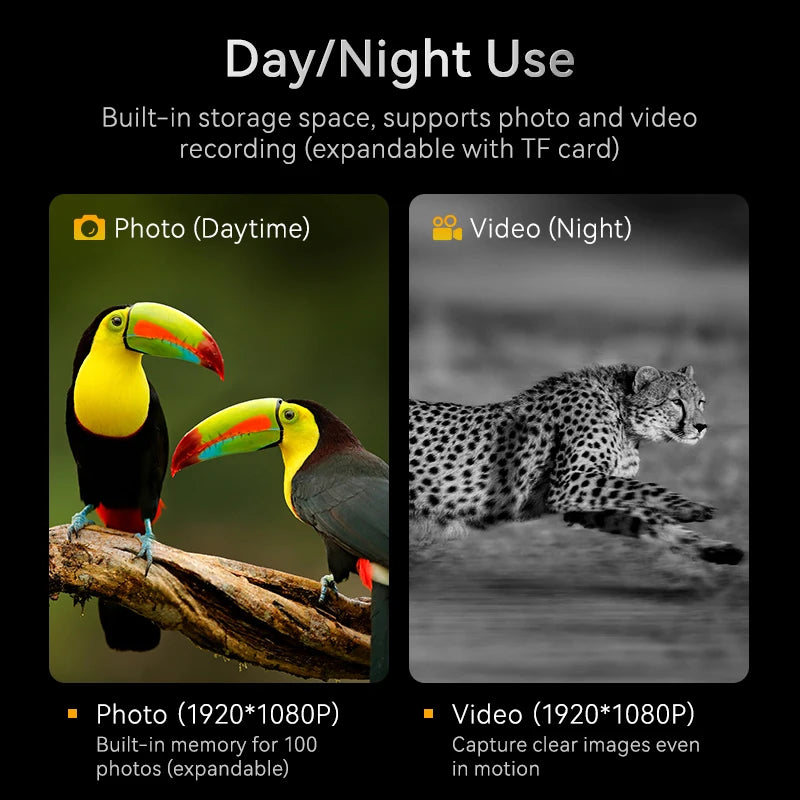 Binocular Infrared Night Visions Device 3W Infrared Telescope 10X Digital 800M Full Dark Viewing Video Record forHunting Camping