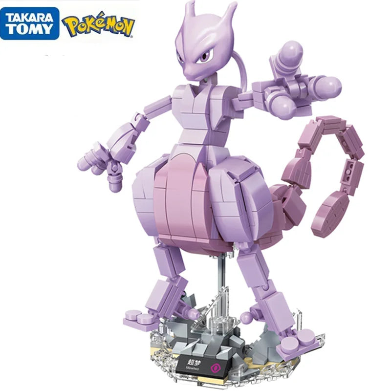 Pokémon Building Block Set – Pikachu & Bulbasaur Model Toy for Kids (Creative Gift)