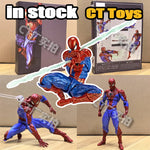 In Stock Ct Toys Spiderman Figure Amazing Yamaguchi Spider-Man 2.0 Agent Anti Venom Mafex Shf Anime Action Figure Toys Gifts