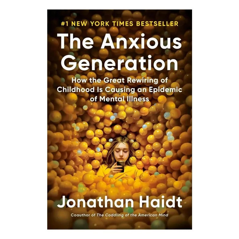 The Anxious Generation – Data-Driven Guide for Teen Mental Health | Paperback Book (English)