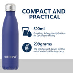 500ML Stainless Steel Thermos Mug Sports Water Bottle Cold and Hot Thermal Cups Vacuum Travel Tumbler Mug Thermal Bike Bottle