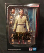 In stock Original Bandai Star Wars: Episode III S.H.Figuarts Obi-Wan Kenobi Master Yoda Anime figure Model Toy collectibles Gift