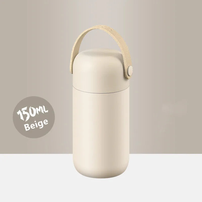 150ml Mini Double Stainless Steel Thermos Mug Fashion Portable Pocket Vacuum Flask Coffee Tea Thermal Water Bottle Tumbler