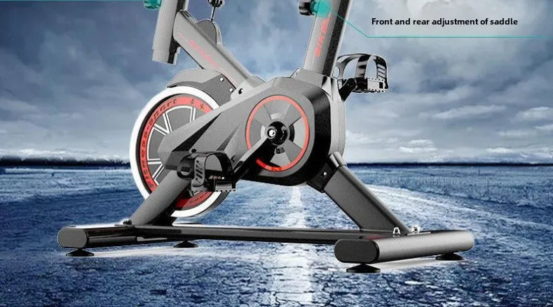 Ultra-Silent Indoor Fitness Bike For Weight Loss Home Use Steel Metal Gym Magnetic Brake System Spinning Bike