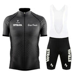 STRAVA Cycling Jersey Set for Men