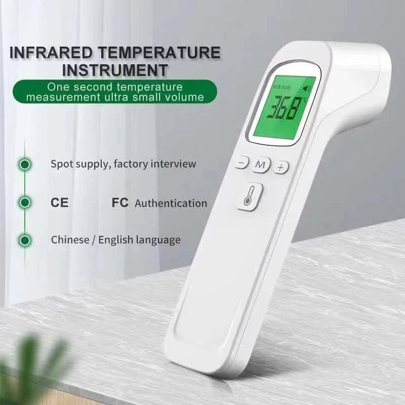 Non-contact infrared forehead thermometer