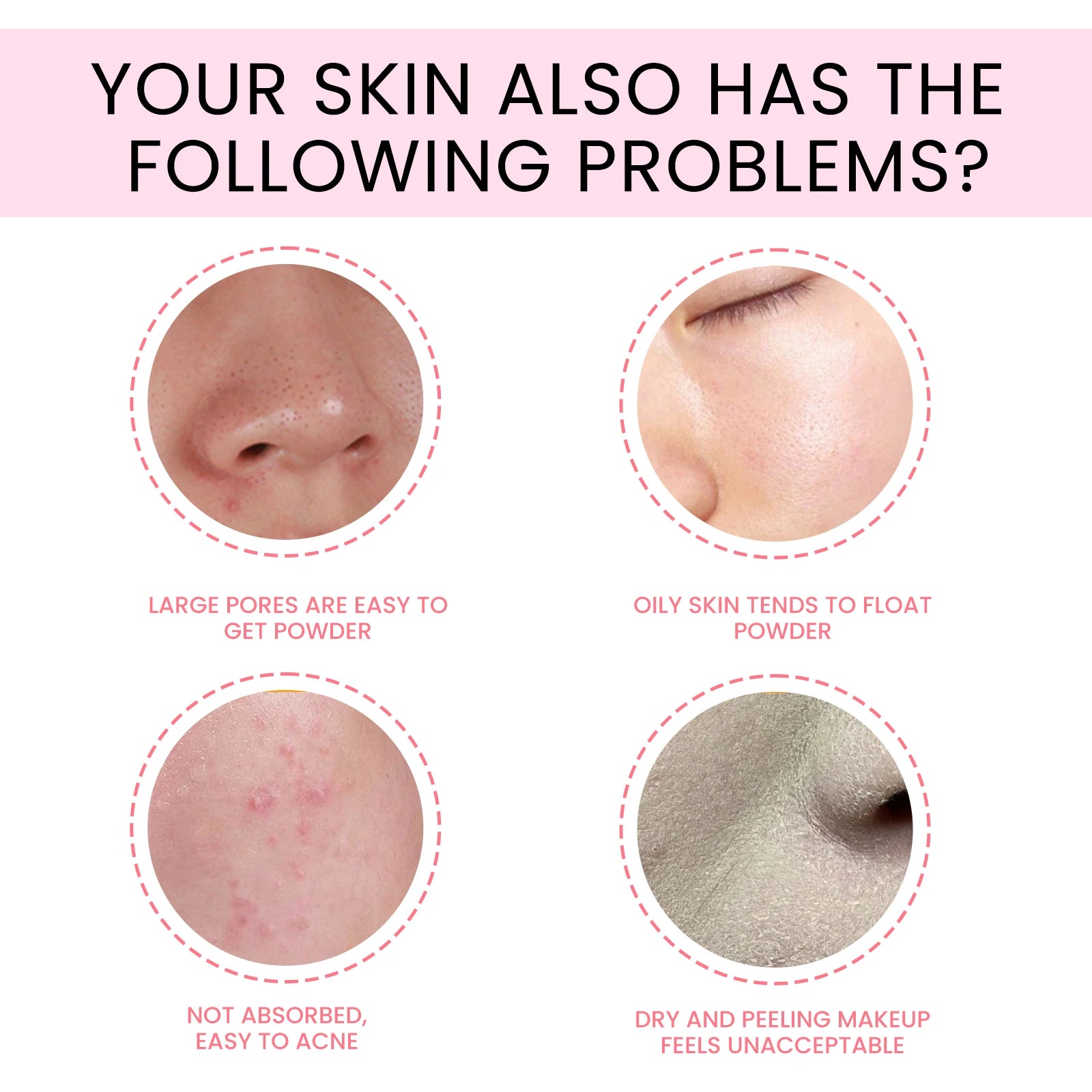 1/2/3pcs CC Cream Foundation Waterproof Brighten Moisturizing Foundation Concealer Oil-Control Sunscreen Spf 50 Makeup Product