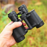 Baigish 8x30 Russian Binoculars Full Metal Structure Glasses Professional Military Waterproof Telescope Leather Bag For Hunting