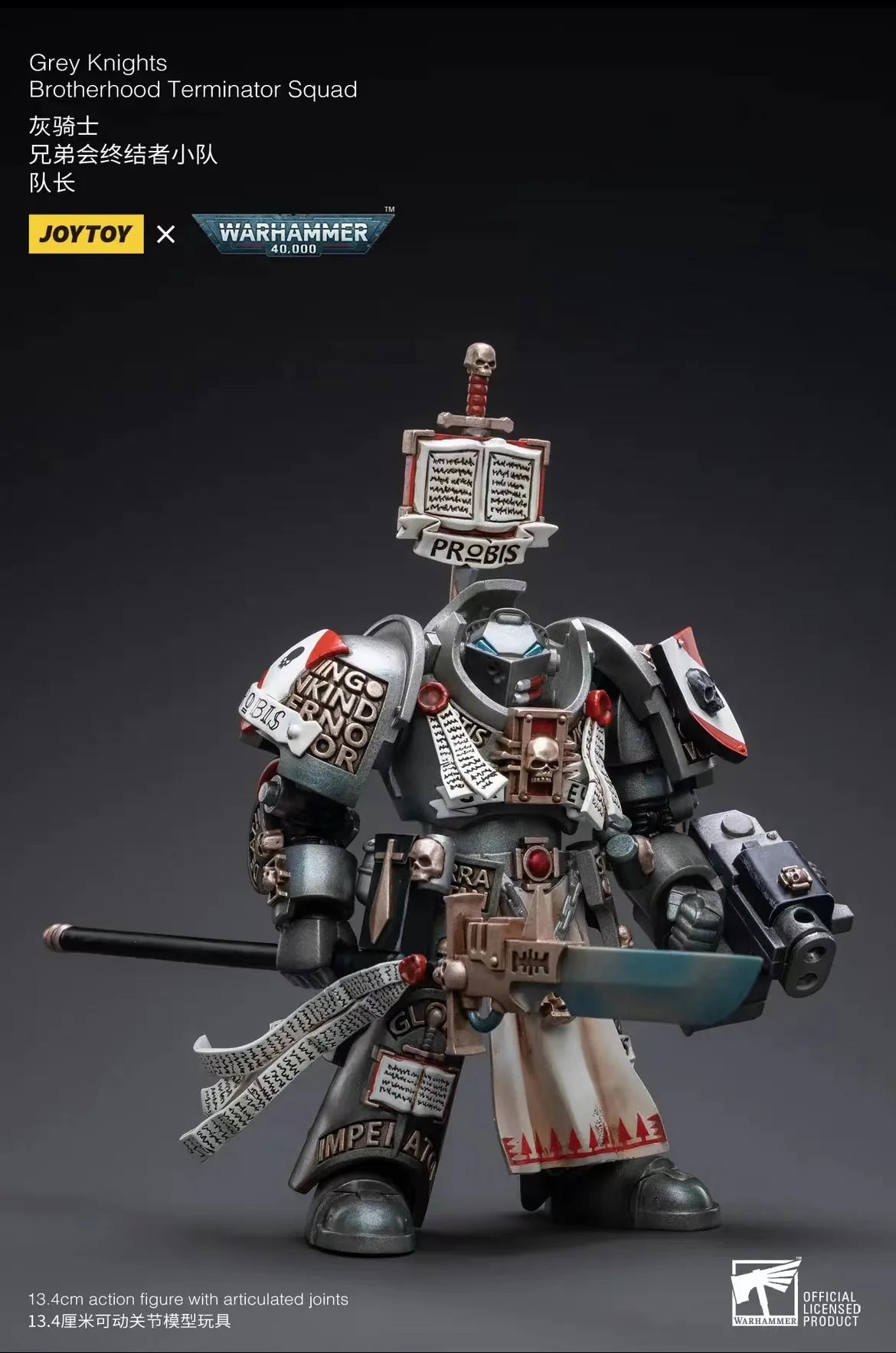 1/18 JOYTOY Action Figure 40K Grey Knight Figures And Mecha Anime Model Toy