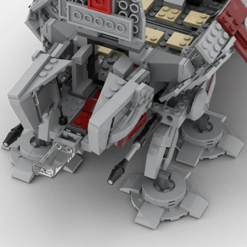 729PCS Star Batter Universe AT-OT Walker Detailed Moc Diy Education Model Building Block Birthday Toys Gift for Star Batter Fans