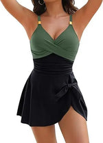 One-Piece Swimdress for Women