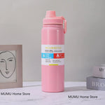 600/800/1000ML Outdoor Thermos Water Bottle Stainless Steel Insulated Cup Keeps Cold and Heat Thermal Mug Travel Vacuum Flasks