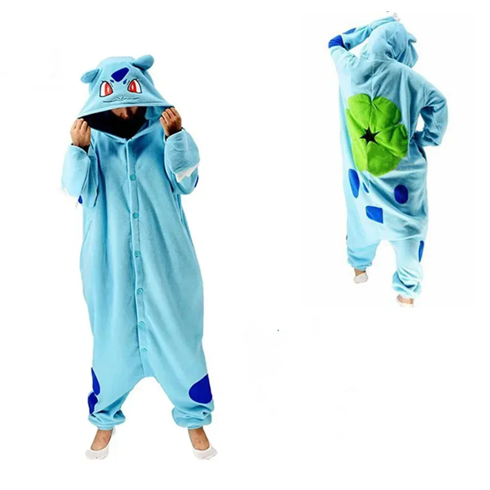 Pokémon Kigurumi Onesie – Snorlax, Gengar, Umbreon & More | Premium Cosplay Pajama Suit (Adult Edition)