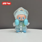 Doll Clothes: Baby Clothes Third Generation, Front High Energy Set, Sitting Party, Macaron,Only clothes