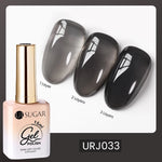 UR SUGAR 15ml Blood Red Jelly Gel Nail Polish Translucent Color Crystal Nude Gel Nail Art Varnish For Fall Winter Manicure