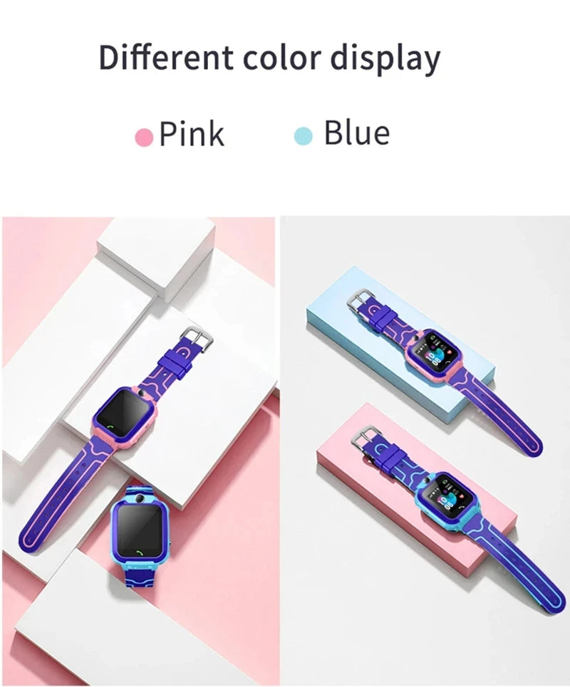 OPPO Kids Smart Watch SOS GPS Location Tracke Sim Card Call Child SmartWatch Camera Waterproof Watch Gift For Ios Android 2026