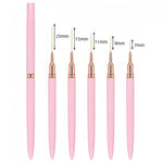 Nail Brush Pen 5pcs/set Nail Art Liner Brushes Set Elongated Striping Drawing Professional
