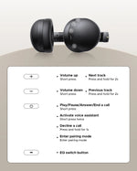 UGREEN Studio Max2 Wireless Bluetooth Headphones, 80H Playtime, HiFi Stereo Over Ear Headphones with Microphone, Bluetooth 5.4