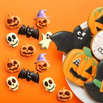 Pumpkin Halloween Silicone Mold for Cake Biscuit Candy Baking Skull Bat Spider Trick Or Treat kid Children Halloween Party Decor