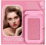 Professional Makeup Powder Blush 12HR Wear Vegan Formula Blusher Makeup Blush in Bar Cosmetics Palette Powder Pink Cream Face