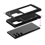 For Samsung Galaxy S23 S24 S22 Plus S21 Ultra Case Wallet 3-Card ID Slot Credit Card Flip Capa For Samsung S23 FE S24 Ultra Case